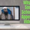 Why do some scholars appear in videos